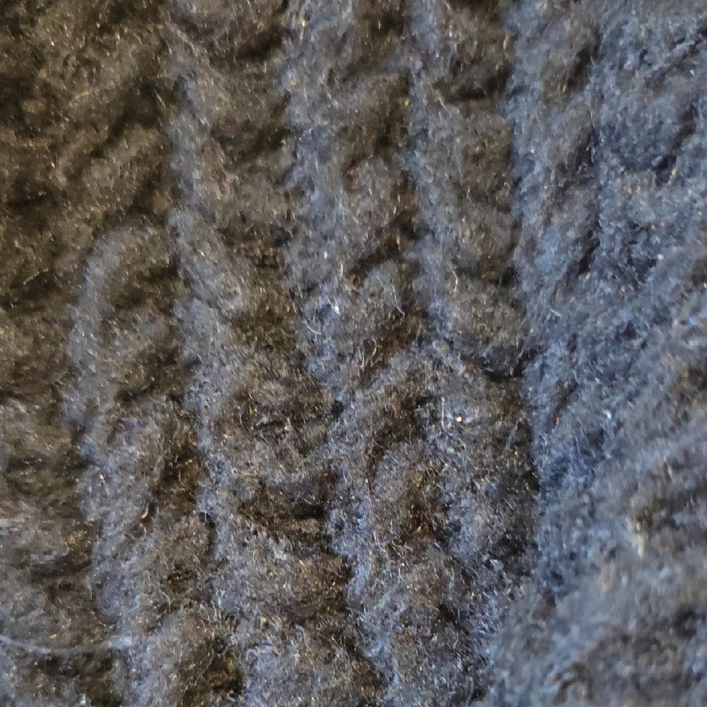 Molly Bracken Black Chunky Knit Cardigan - Picture 3 of 3